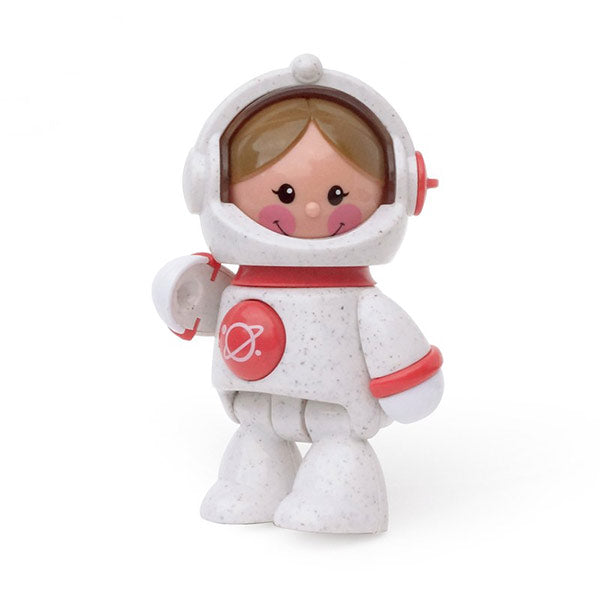 Astronauta Niña Figura Sensorial Tolo de Bioplástico Trigo
