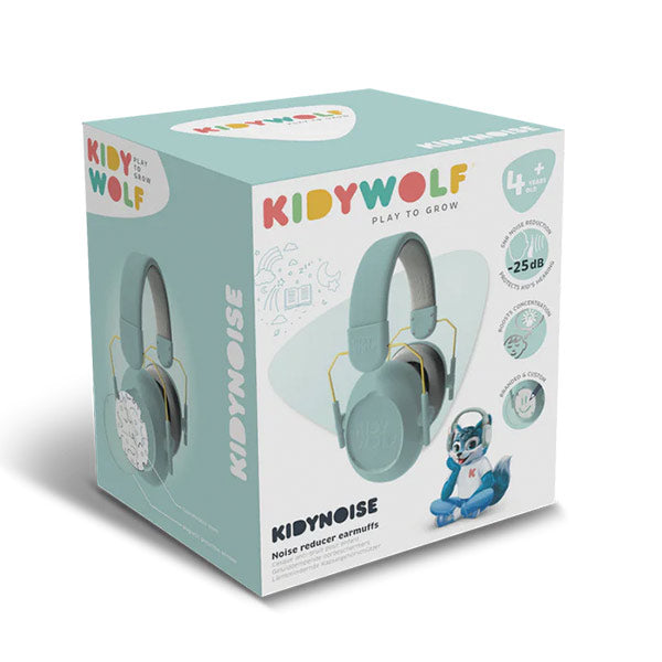 Auriculares Con Cancelación Ruido Kidynoise Color Azul