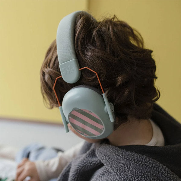 Auriculares Con Cancelación Ruido Kidynoise Color Verde