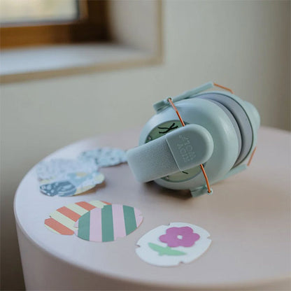 Auriculares Con Cancelación Ruido Kidynoise Color Verde
