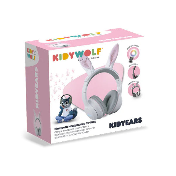 Auriculares Inalámbricos Para Niños KidyYears Conejito KidyWolf