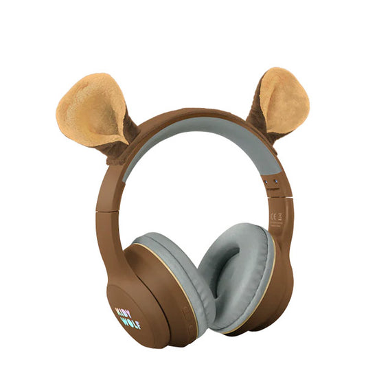 Auriculares Inalámbricos Para Niños KidyYears Oso KidyWolf