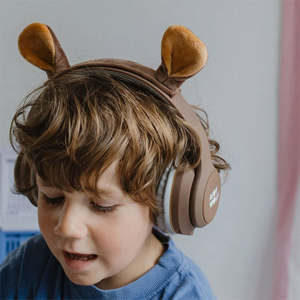 Auriculares Inalámbricos Para Niños KidyYears Oso KidyWolf