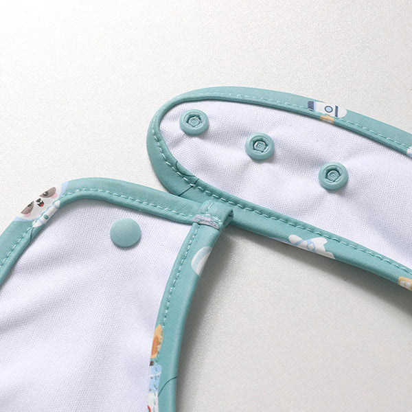 Babero Impermeable Pandas in Space Tutete