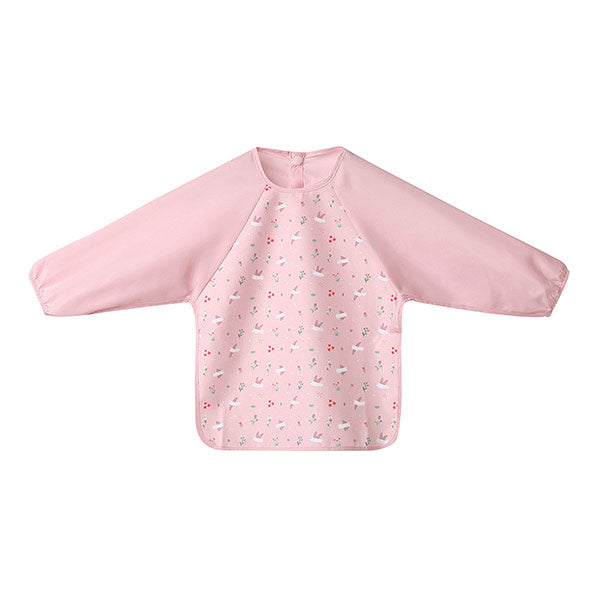 Babero con Mangas  Blossom Birds Tutete