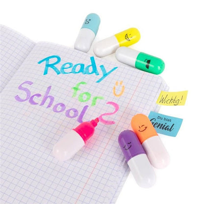 Back To School Marcadores Happy
