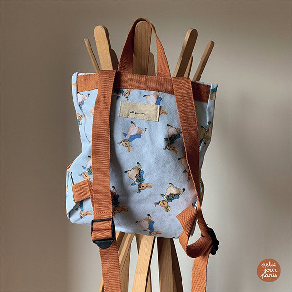 Mochila Mini Mensajero Marrón Peter Rabbit Petit Jour