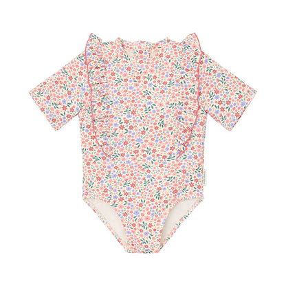 Bañador Manga Corta Protección Solar UV Flowerfield Little Dutch