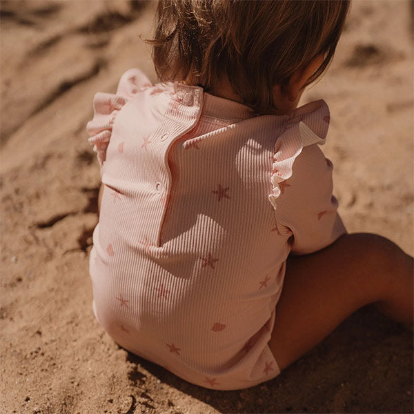 Bañador Manga Larga Seashells UPF 40 Little Dutch