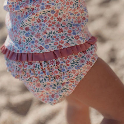 Bañador Pañal Protección Solar UV Flowerfield Little Dutch