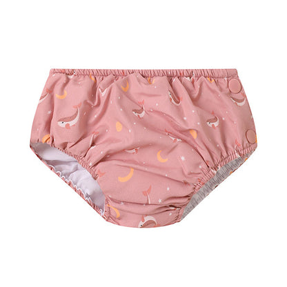 Bañador Pañal Volantes Antifugas Whale Pink