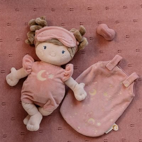 Bebé Rosa Muñeco Blandito Grande 40 cm Little Dutch