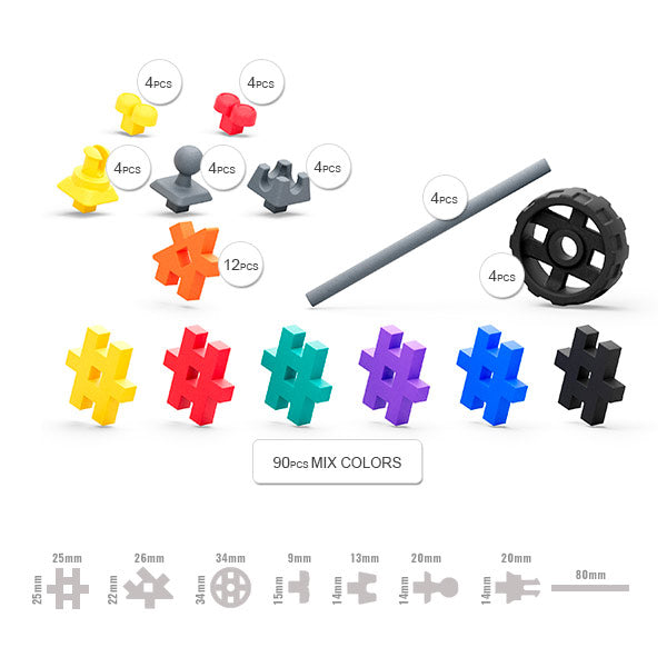 Bloques Meli Basic Tech+ 130 piezas