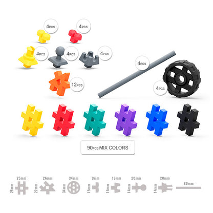 Bloques Meli Basic Tech+ 130 piezas