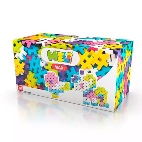 Bloques Meli Maxi Pastel 200 Piezas