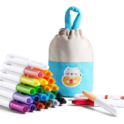 Bolsa 24 Crayones Ultra Suaves Lavables Jarmelo