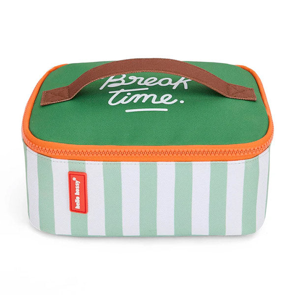 Bolsa Almuerzo Térmica Hello Hossy Green Stripes