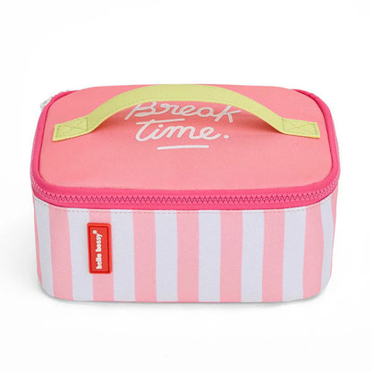 Bolsa Almuerzo Térmica Hello Hossy Pink Stripes