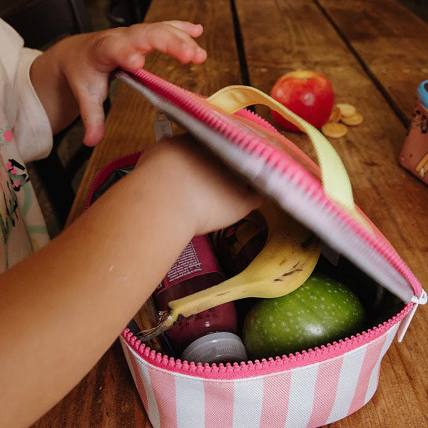 Bolsa Almuerzo Térmica Hello Hossy Pink Stripes