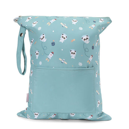 Bolsa Impermeable Grande Pandas in Space Tutete