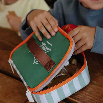 Bolsa Térmica Merienda Hello Hossy Green Stripes