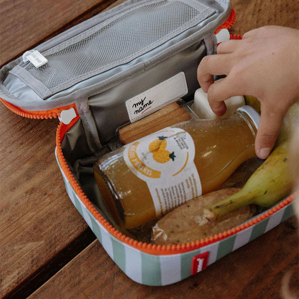 Bolsa Térmica Merienda Hello Hossy Green Stripes