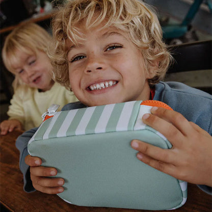 Bolsa Térmica Merienda Hello Hossy Green Stripes