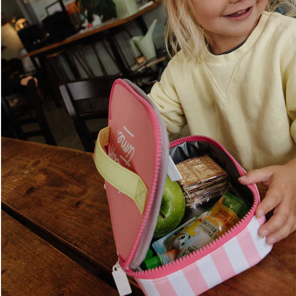 Bolsa Térmica Merienda Hello Hossy Pink Stripes