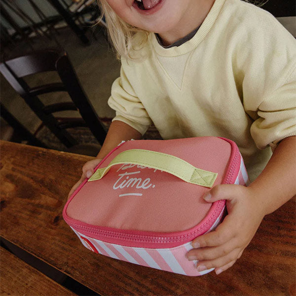 Bolsa Térmica Merienda Hello Hossy Pink Stripes