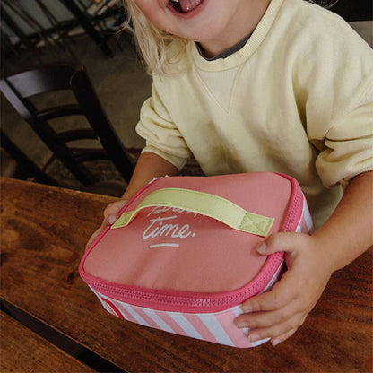 Bolsa Térmica Merienda Hello Hossy Pink Stripes