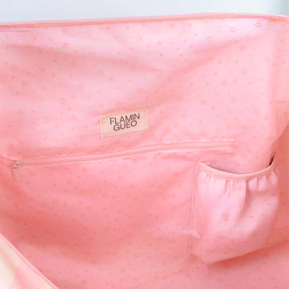 Bolsa Viaje Kids Coconut Rosa Flamingueo