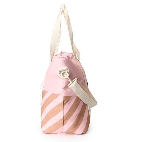 Bolso Nevera Stripes Pink Monneka