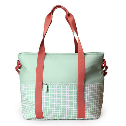 Bolso Nevera Stripes Sage Monneka