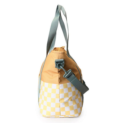 Bolso Nevera Stripes Yellow Chess Monneka