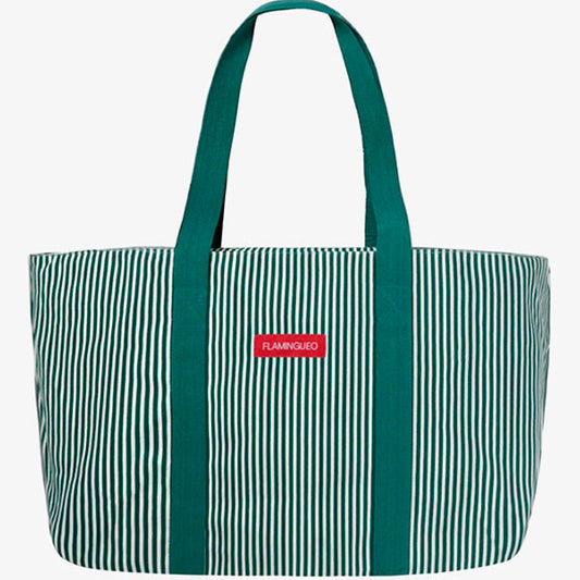 Bolso Playa Grande Tote Bag Bruny Verde Flamingueo