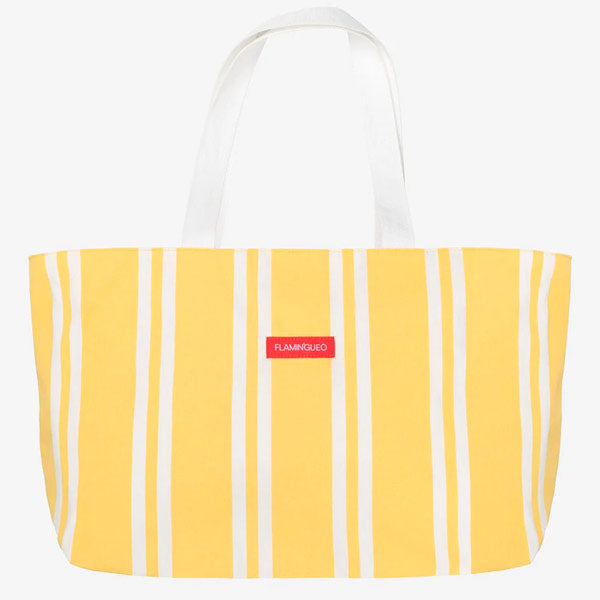 Bolsa Playa Grande Tote Bag Penelope Amarillo Flamingueo