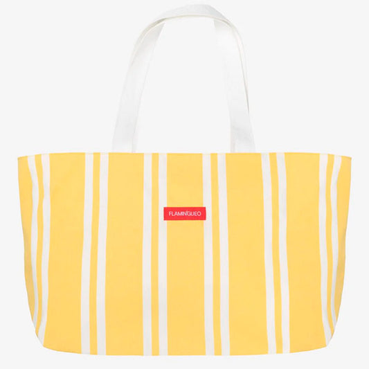 Bolso Playa Grande Tote Bag Penelope Amarillo Flamingueo