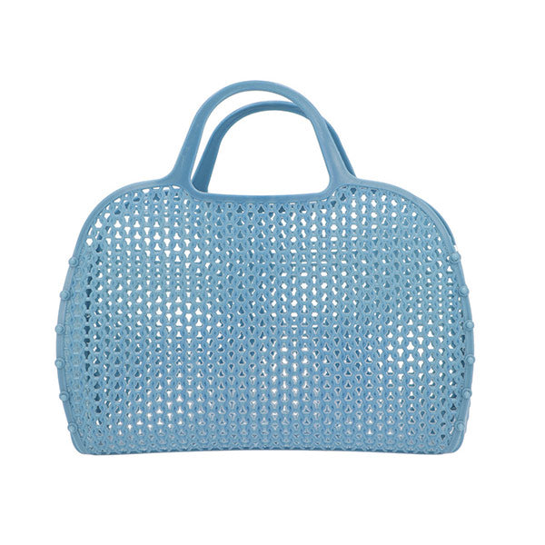Bolso Playa Rejilla Azul Breeze