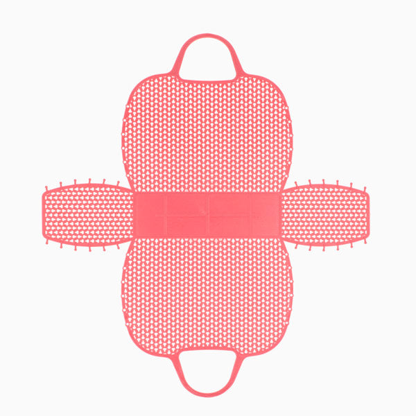 Bolso Playa Rejilla Cherry