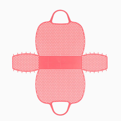 Bolso Playa Rejilla Cherry