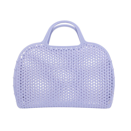 Bolso Playa Rejilla Lavander