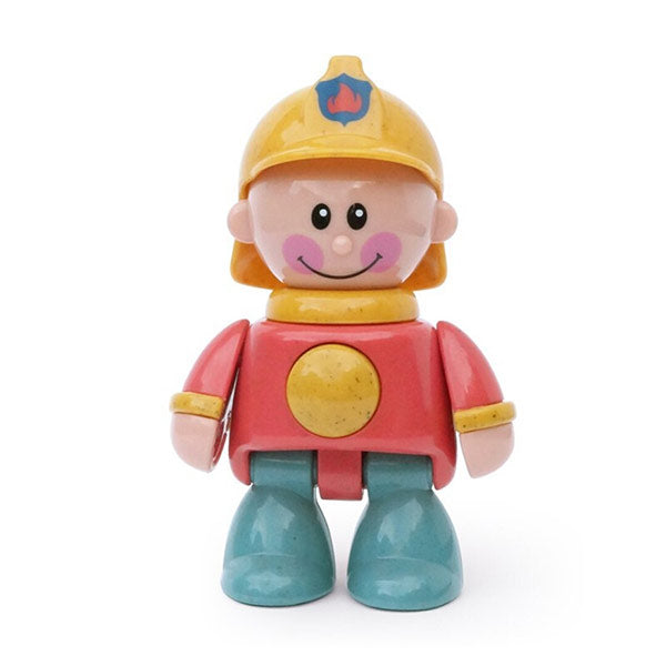 Bombero Figura Sensorial Tolo de Bioplástico Trigo