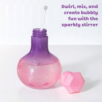 Botella Poción Mágica Morado A Rosa