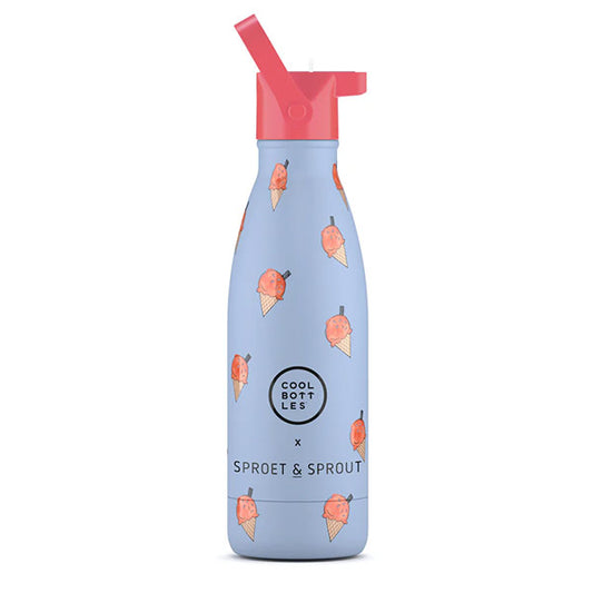 Botella Térmica Blue Scoop 350ml The Kids Cool Bottles
