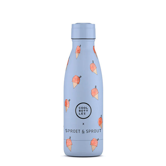 Botella Térmica Blue Scoop 350ml The Kids Cool Bottles