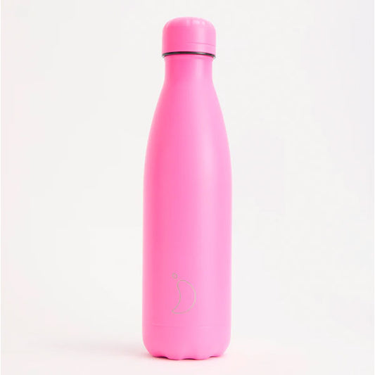 Botella Térmica Chillys Pink Fluor 500ml