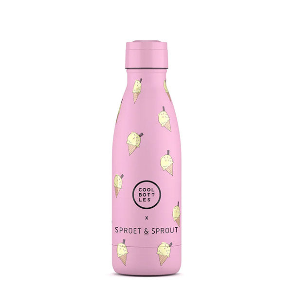 Botella Térmica Pink Scoop 350ml The Kids Cool Bottles