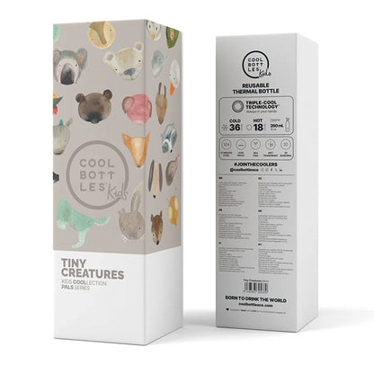 Botella Térmica Tiny Creatures 260ml The Kids Cool Bottles