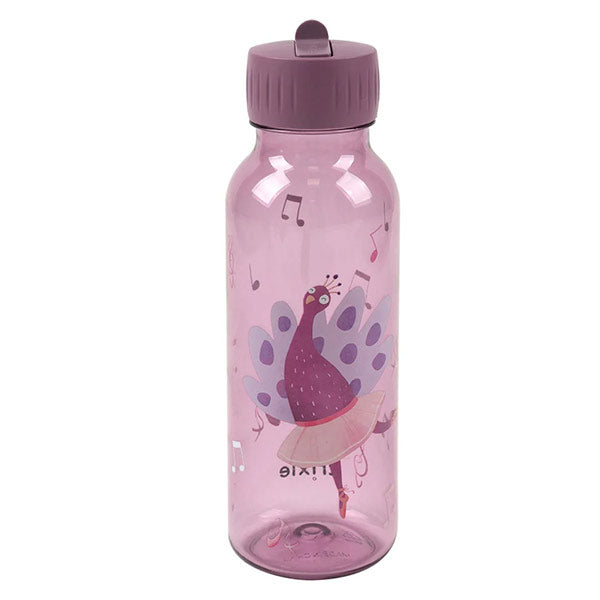 Botella Ballerina Mrs Peacock Pavo Real Trixie Tritán 500 ml