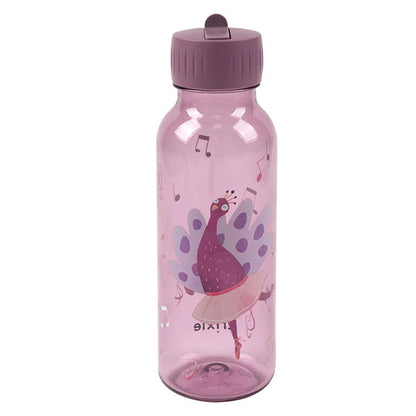 Botella Ballerina Mrs Peacock Pavo Real Trixie Tritán 500 ml